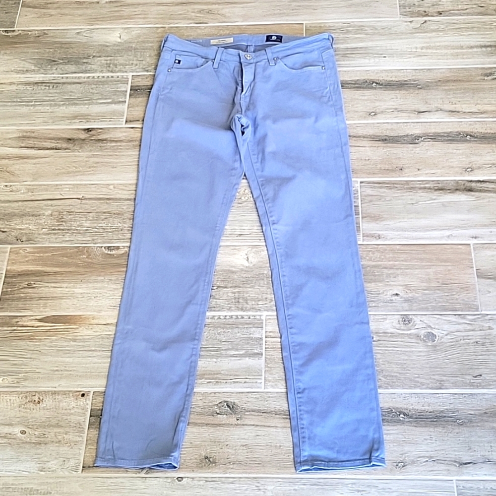 AG Jeans Adriano Goldschmid blue/grey pants size 27 The Prima Cigarette